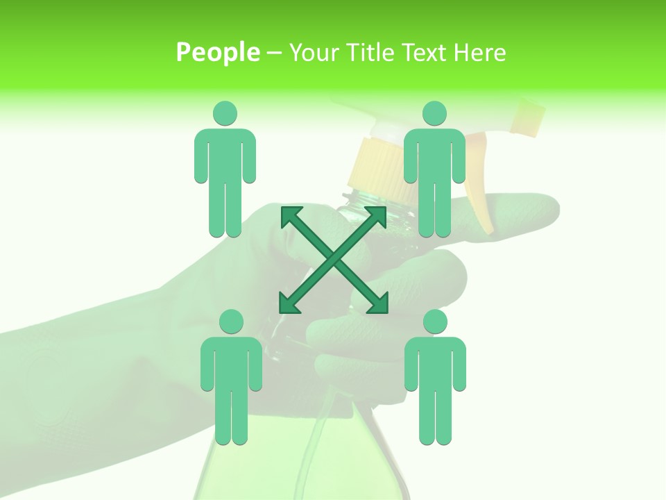 Fresh Isolated Background PowerPoint Template