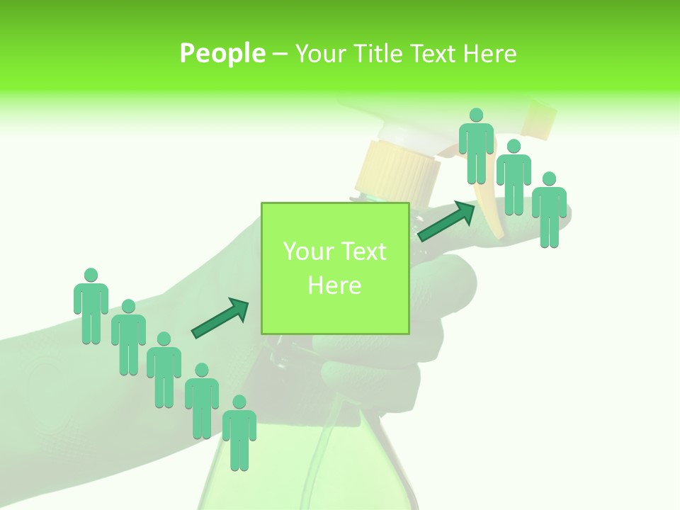 Fresh Isolated Background PowerPoint Template