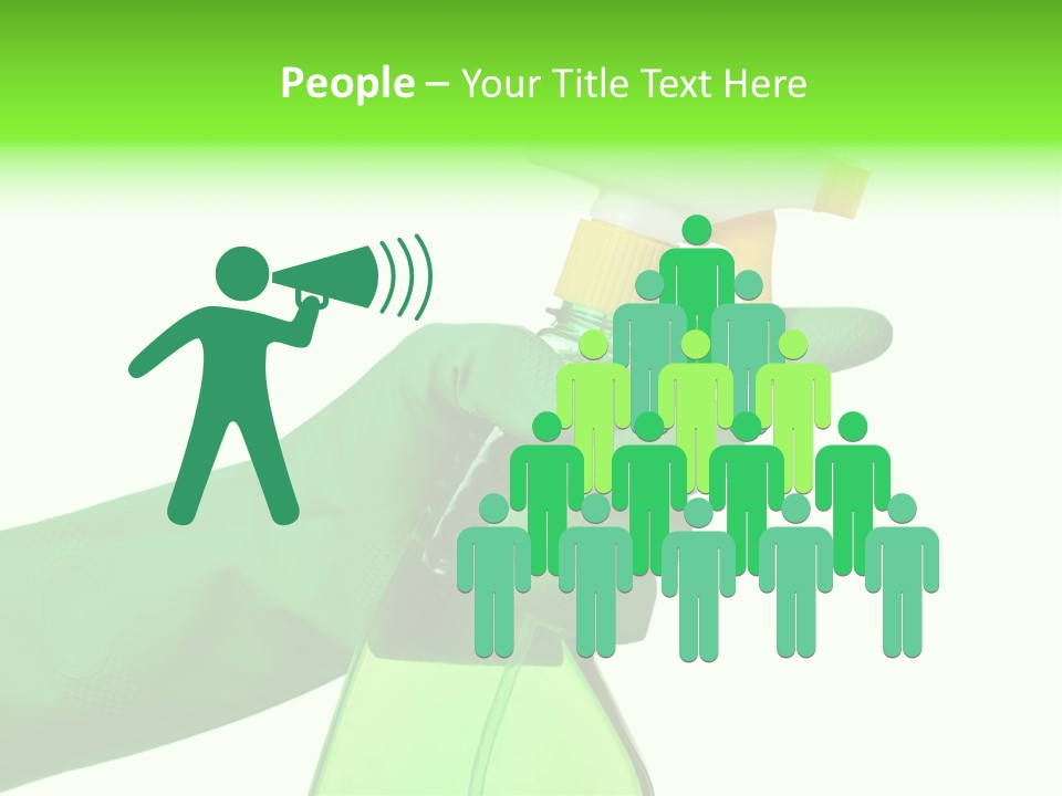 Fresh Isolated Background PowerPoint Template