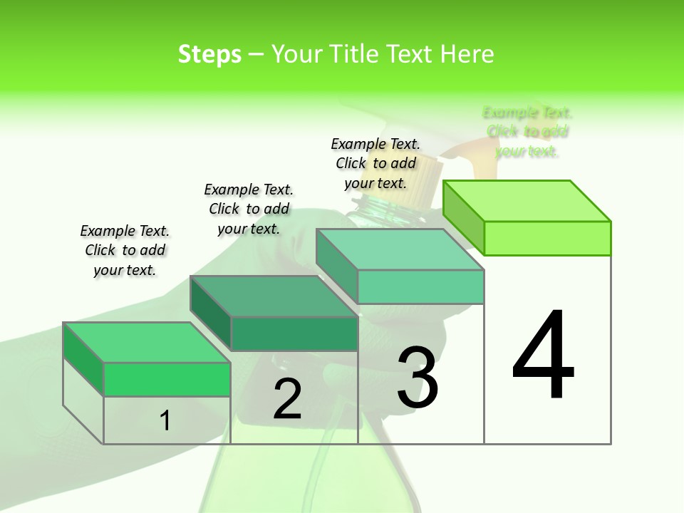 Fresh Isolated Background PowerPoint Template
