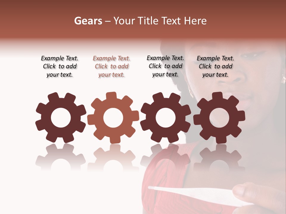 Clinical Analyze Cold PowerPoint Template