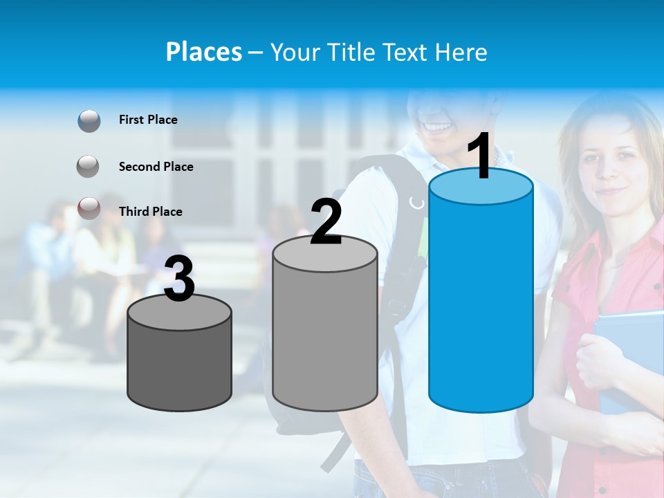 School Happiness University PowerPoint Template