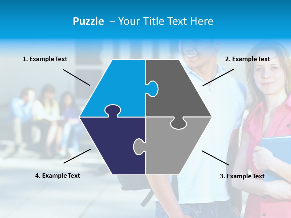 School Happiness University PowerPoint Template