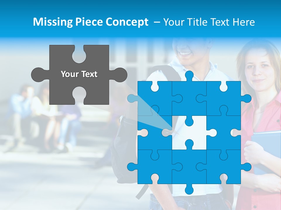 School Happiness University PowerPoint Template