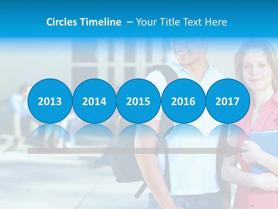 School Happiness University PowerPoint Template