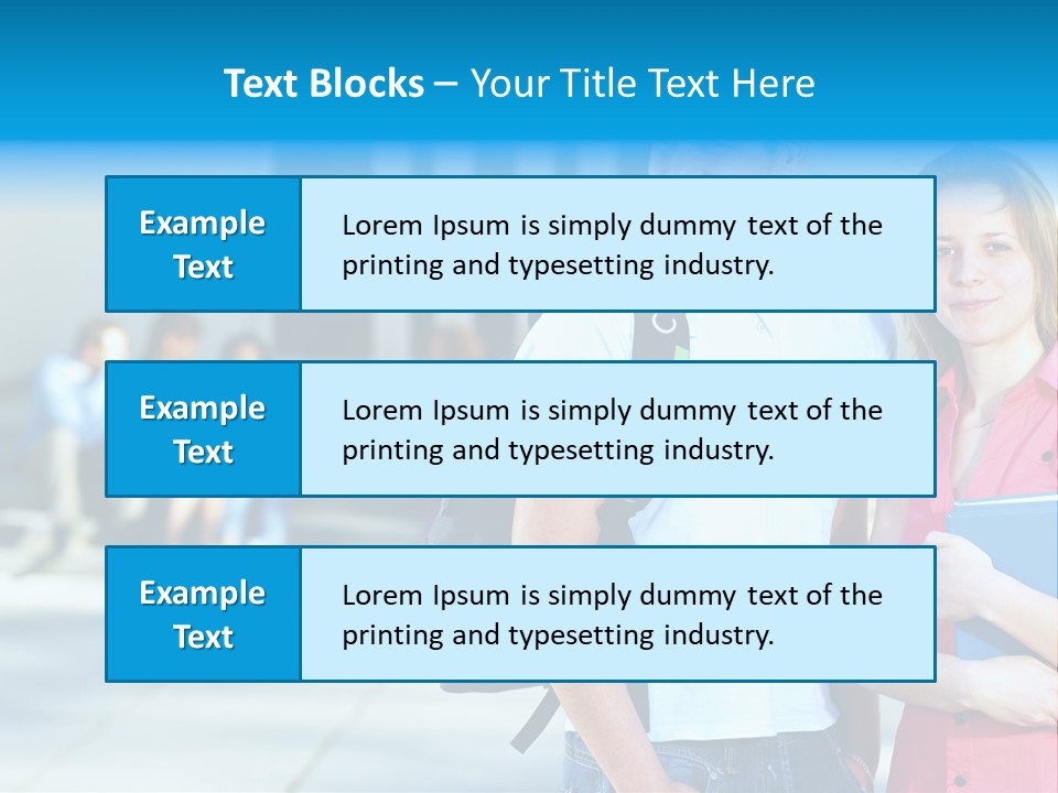 School Happiness University PowerPoint Template