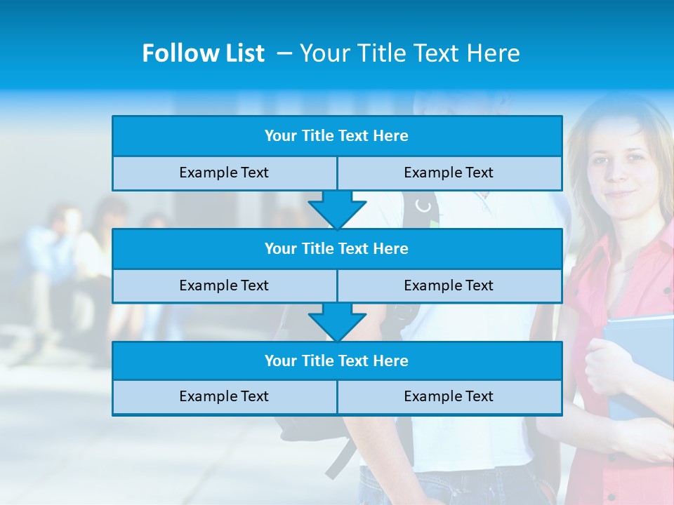 School Happiness University PowerPoint Template