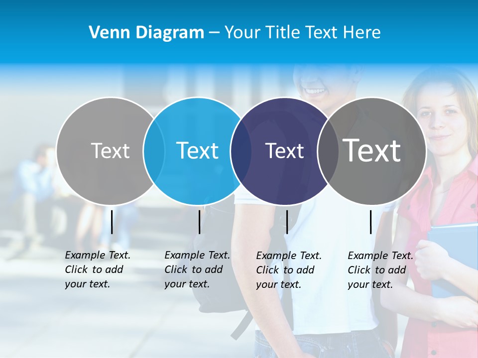 School Happiness University PowerPoint Template