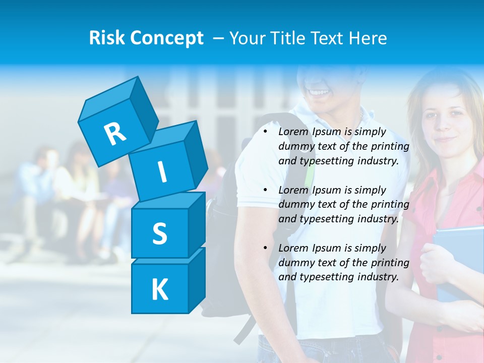 School Happiness University PowerPoint Template