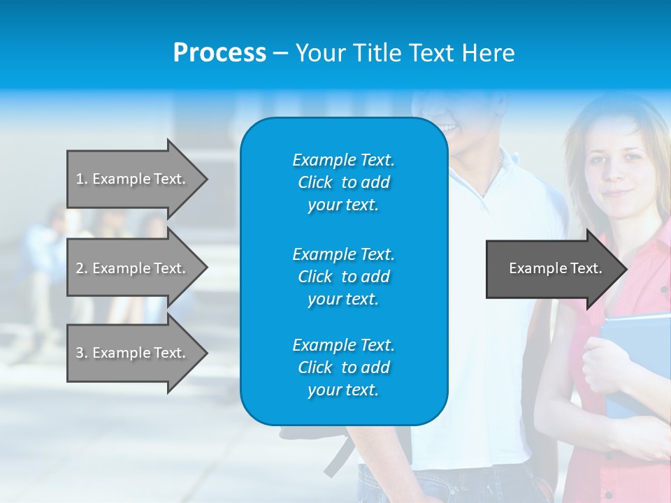 School Happiness University PowerPoint Template