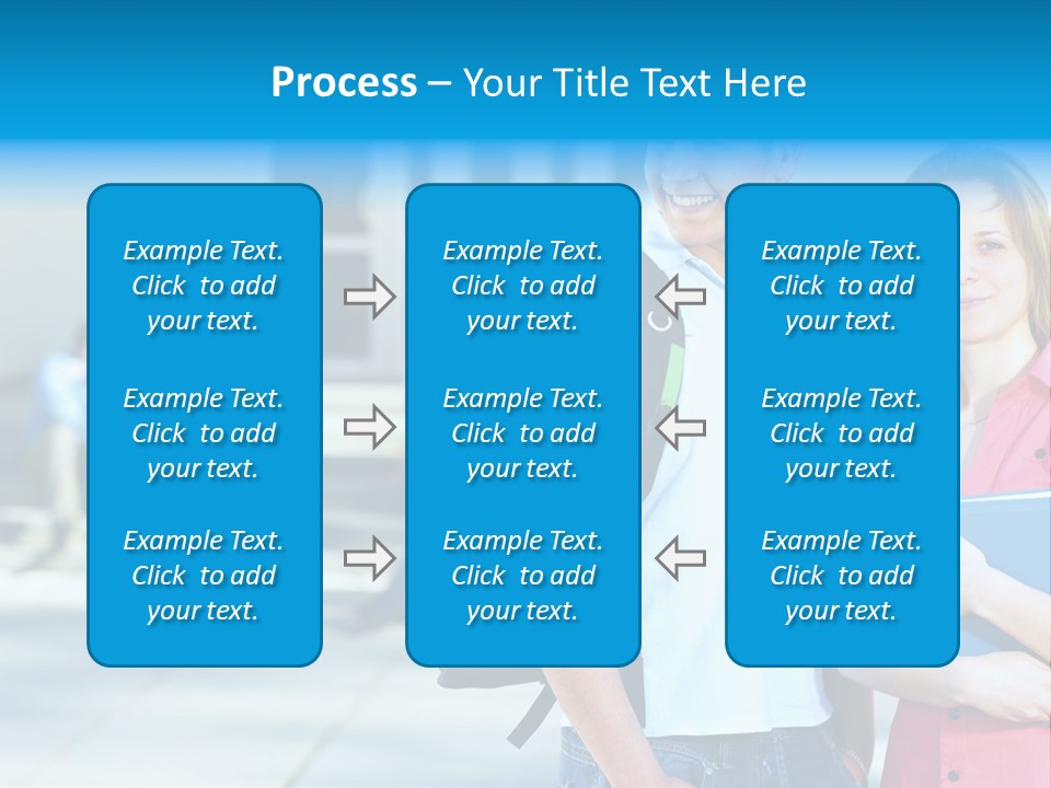 School Happiness University PowerPoint Template