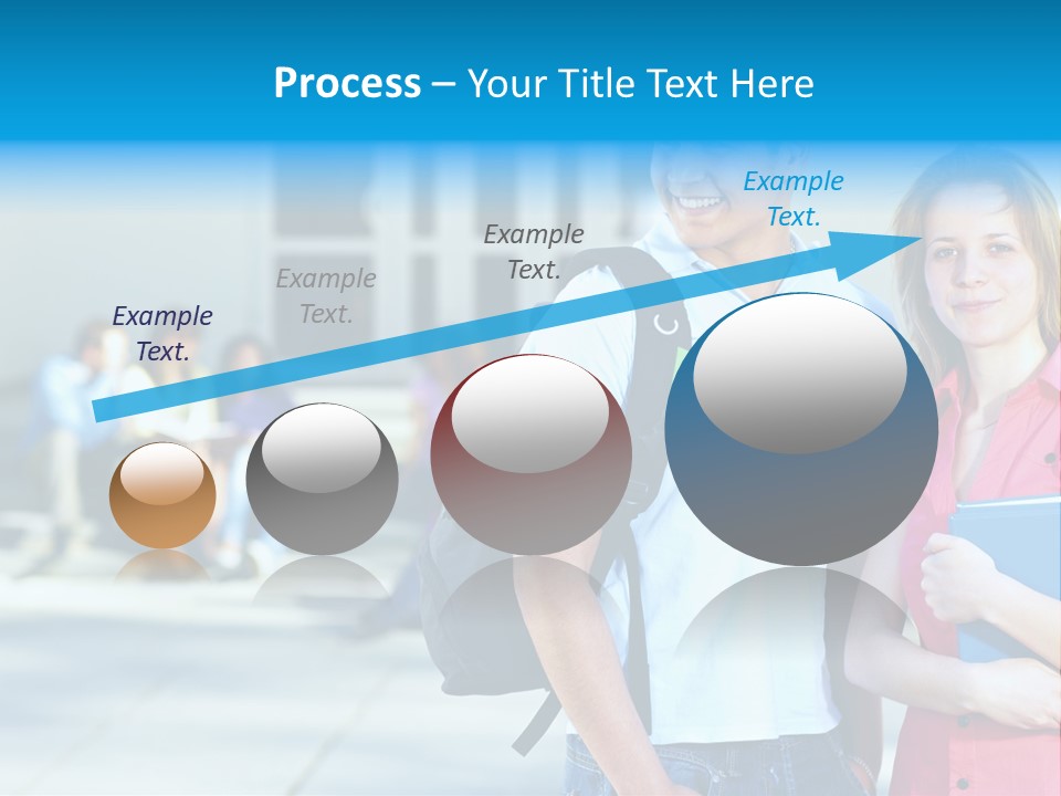 School Happiness University PowerPoint Template