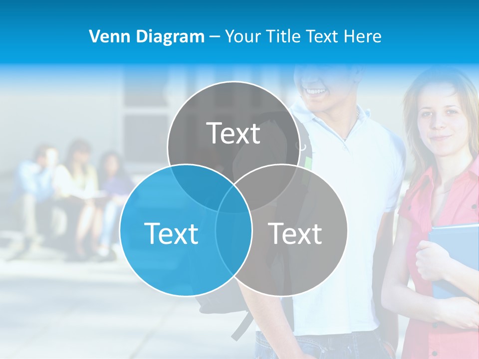 School Happiness University PowerPoint Template