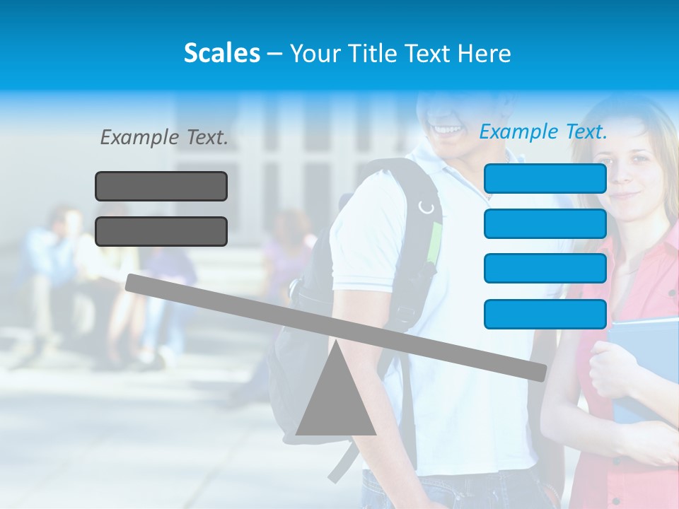 School Happiness University PowerPoint Template
