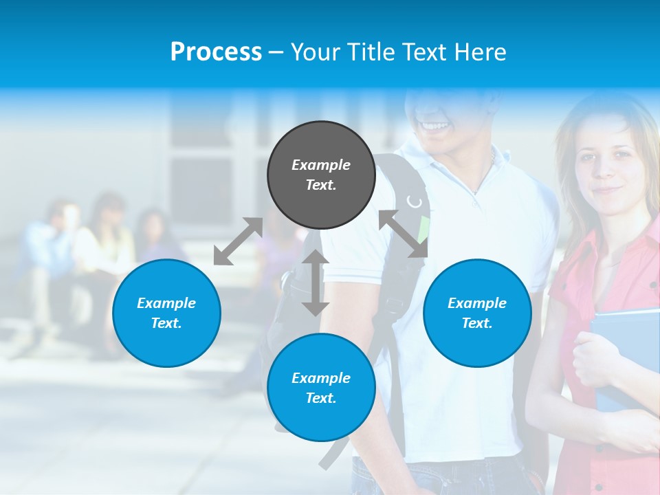School Happiness University PowerPoint Template