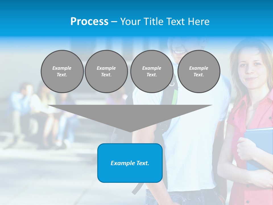 School Happiness University PowerPoint Template