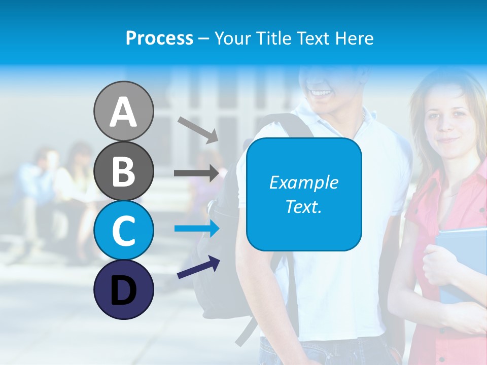 School Happiness University PowerPoint Template
