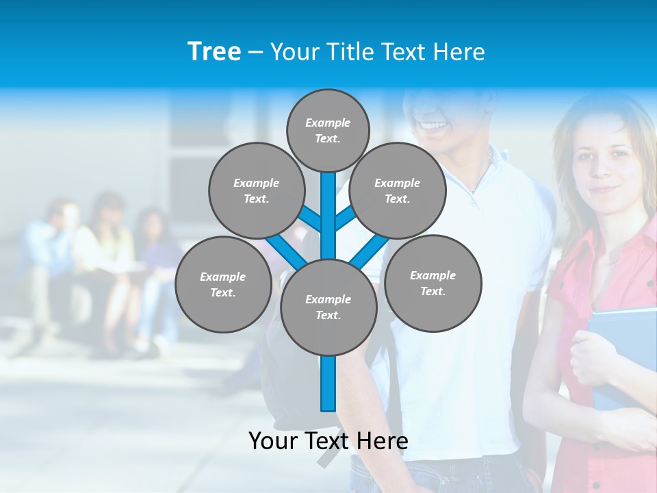School Happiness University PowerPoint Template