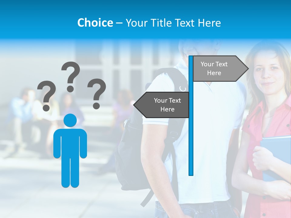 School Happiness University PowerPoint Template