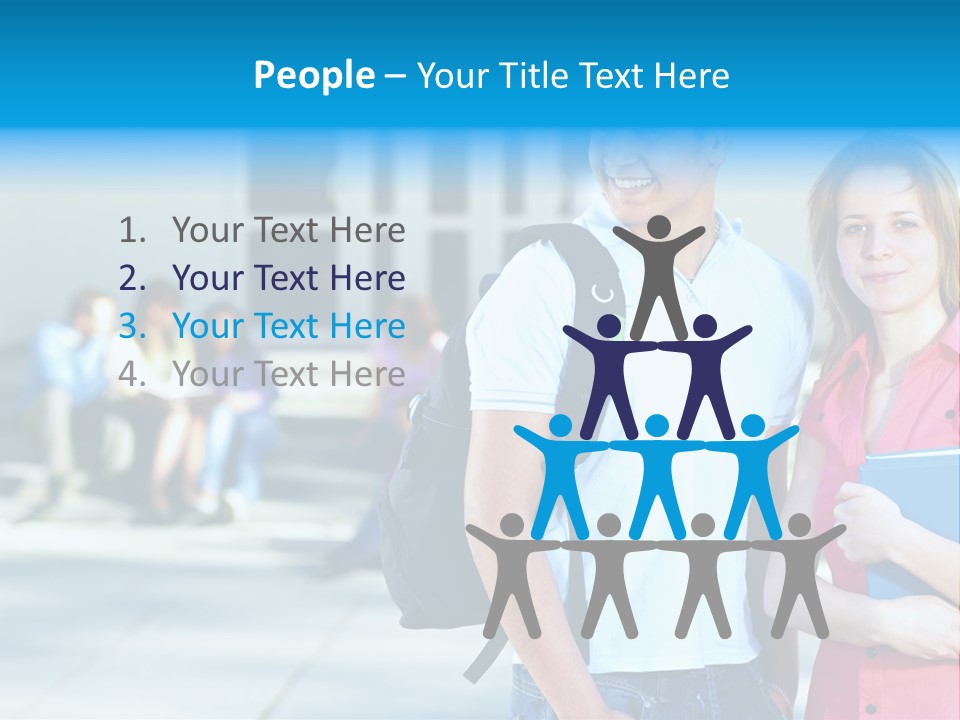 School Happiness University PowerPoint Template