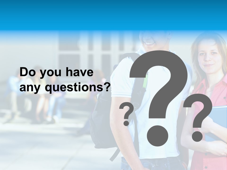 School Happiness University PowerPoint Template