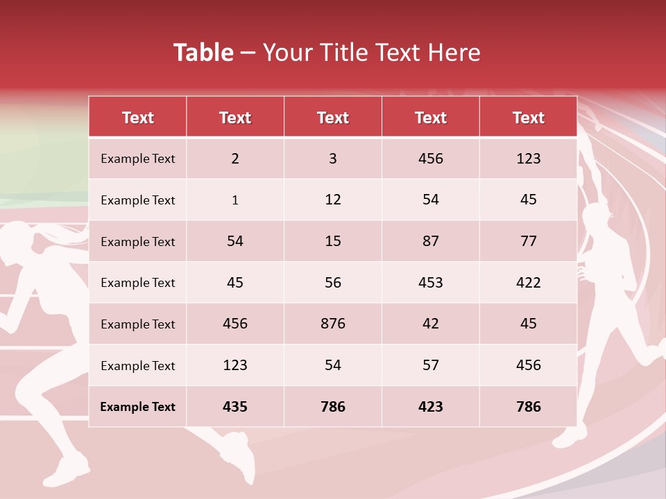 Sprint Design Exercise PowerPoint Template