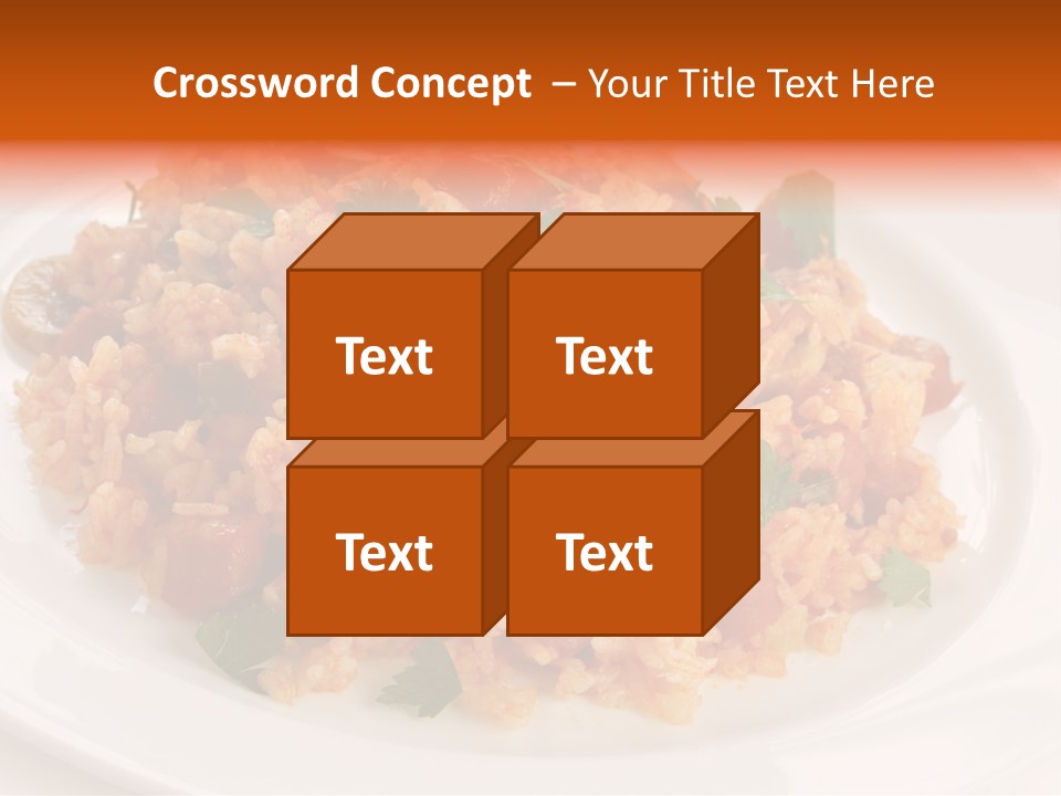 Background Onion Celery PowerPoint Template