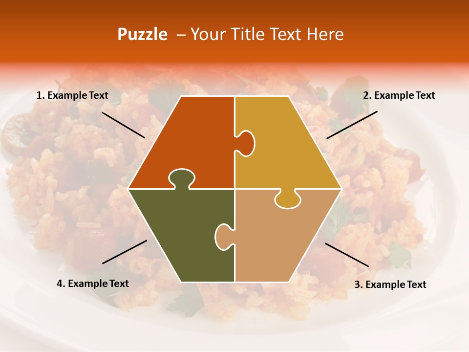 Background Onion Celery PowerPoint Template