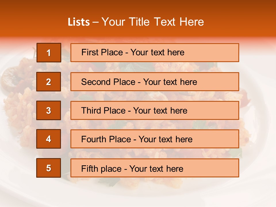 Background Onion Celery PowerPoint Template