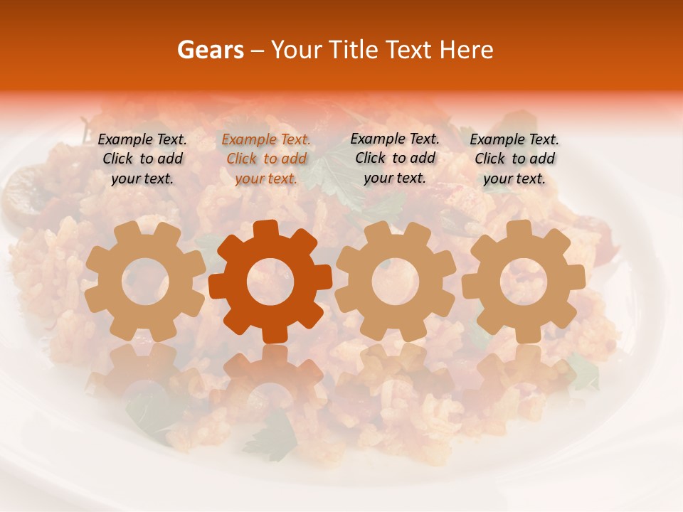 Background Onion Celery PowerPoint Template