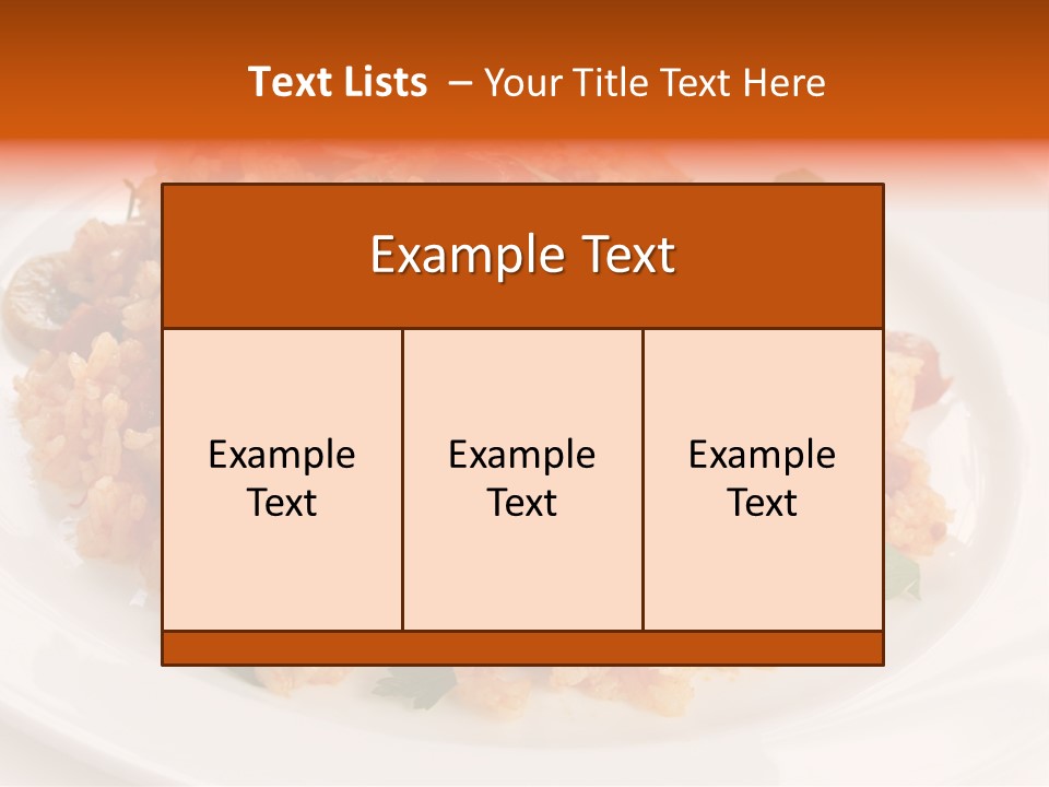 Background Onion Celery PowerPoint Template