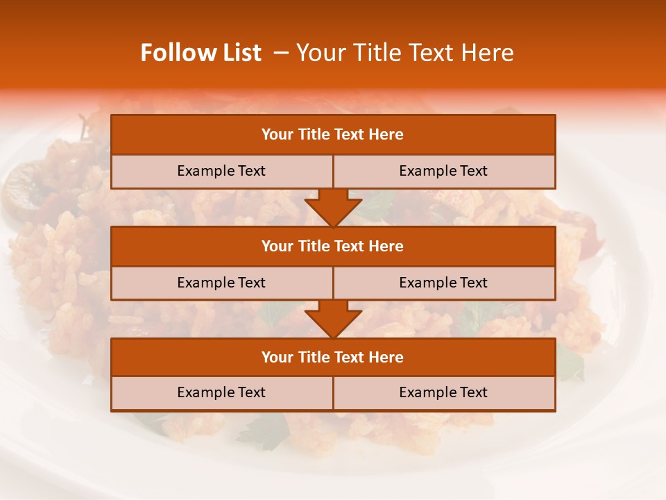 Background Onion Celery PowerPoint Template