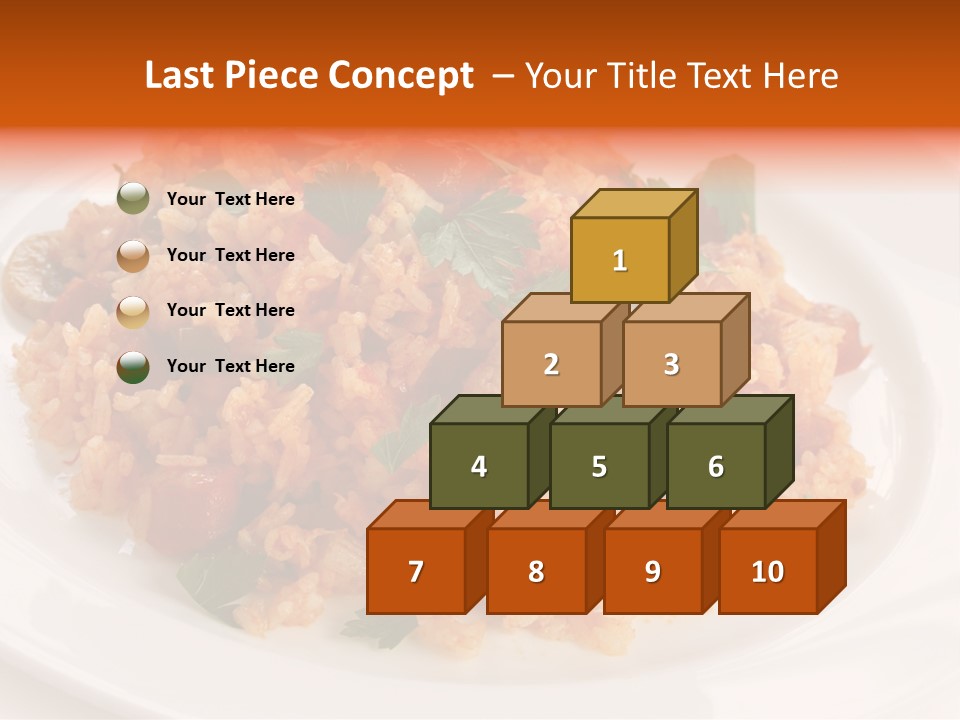 Background Onion Celery PowerPoint Template