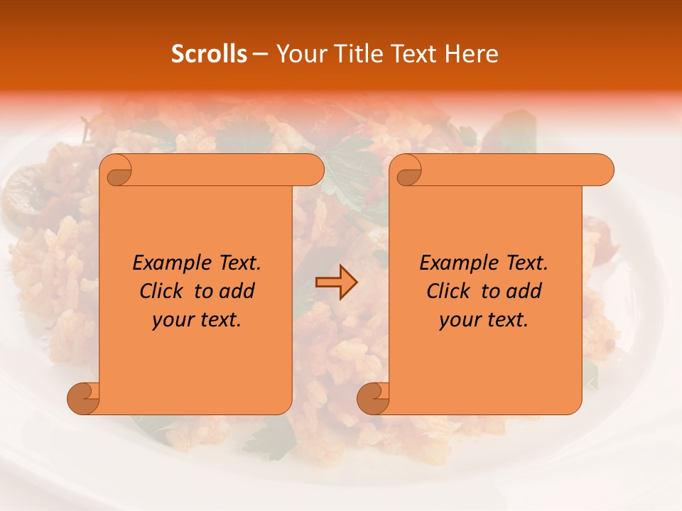 Background Onion Celery PowerPoint Template
