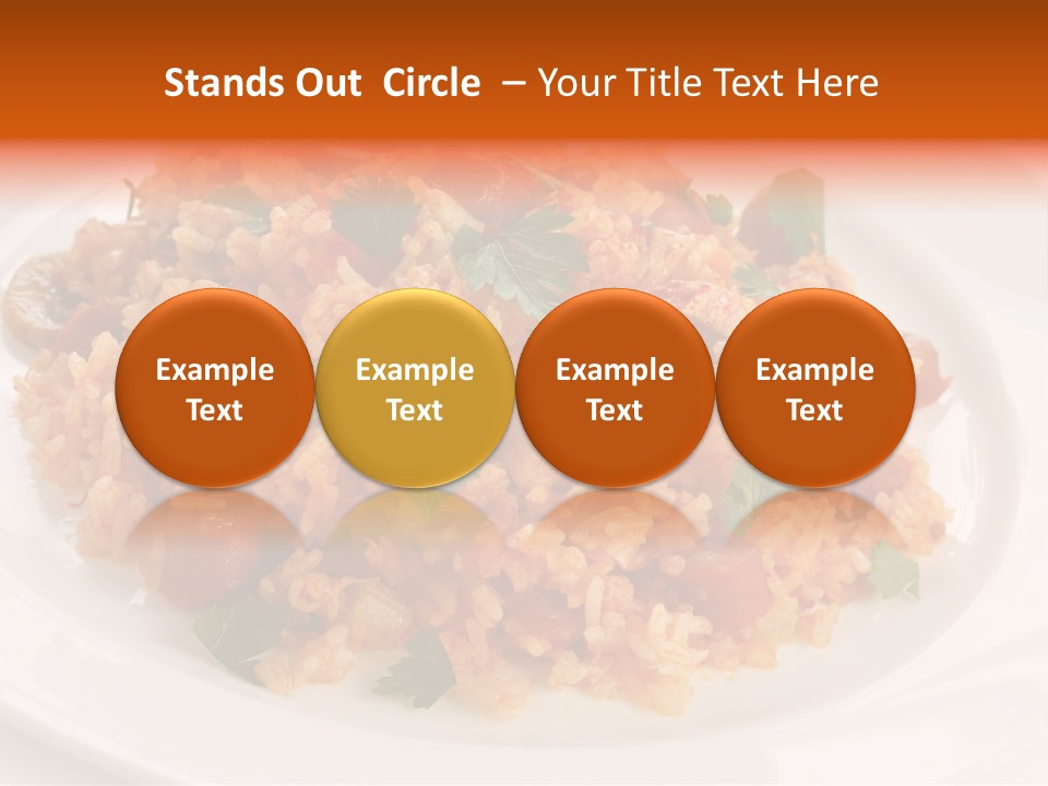 Background Onion Celery PowerPoint Template