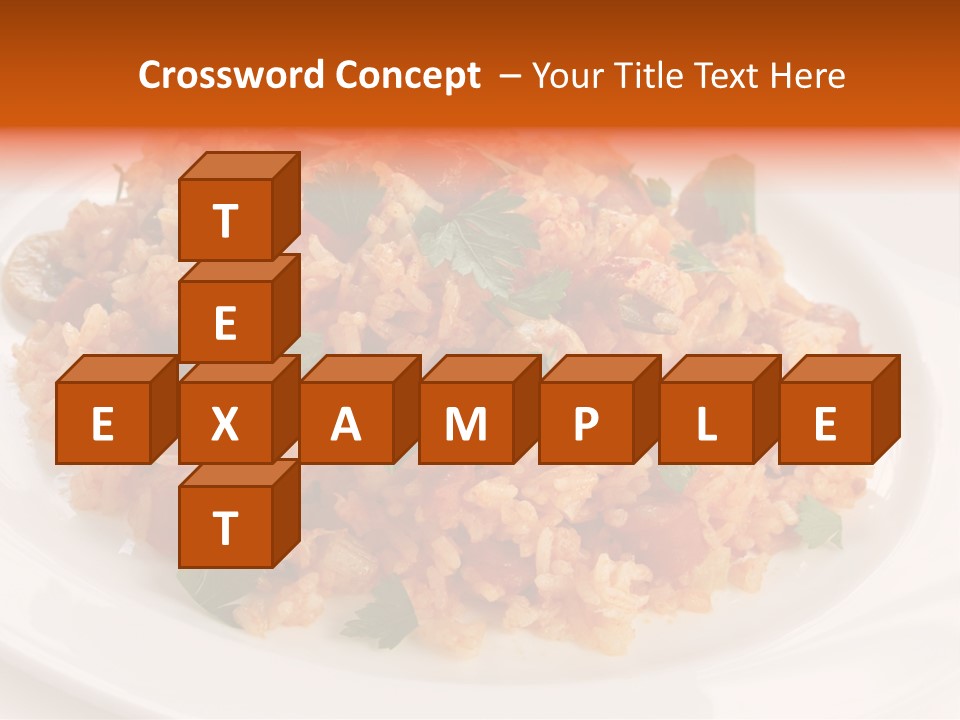 Background Onion Celery PowerPoint Template