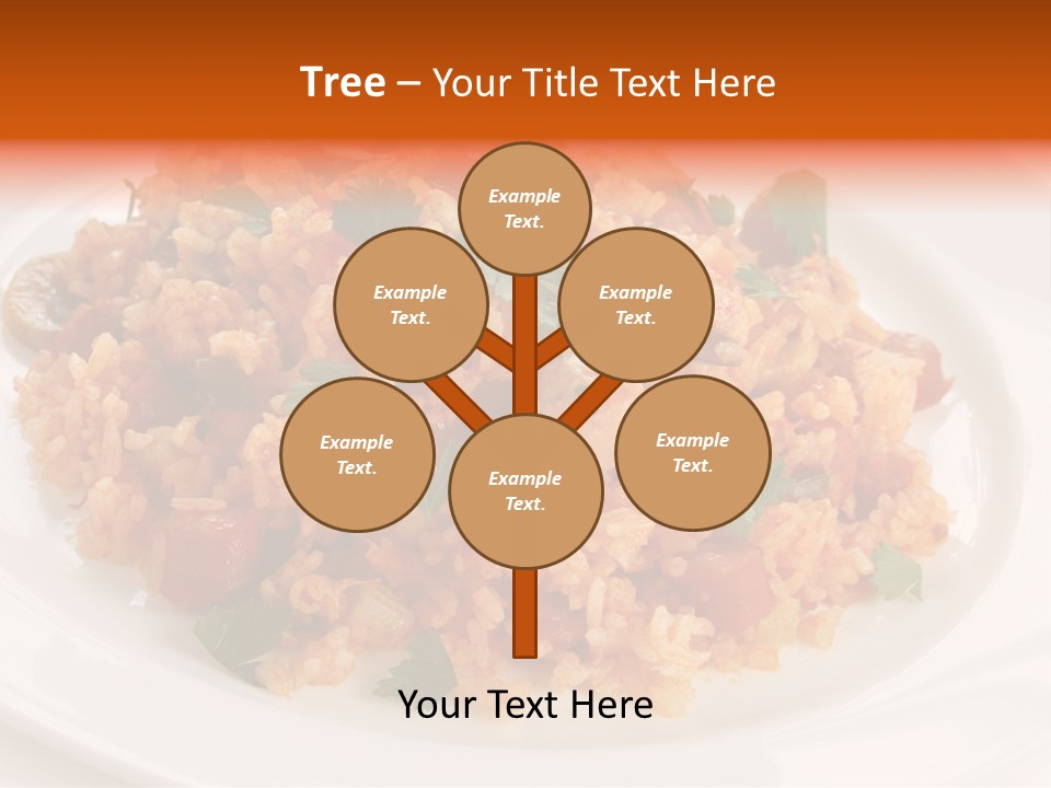 Background Onion Celery PowerPoint Template