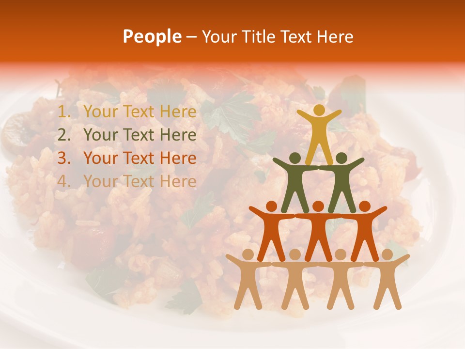 Background Onion Celery PowerPoint Template