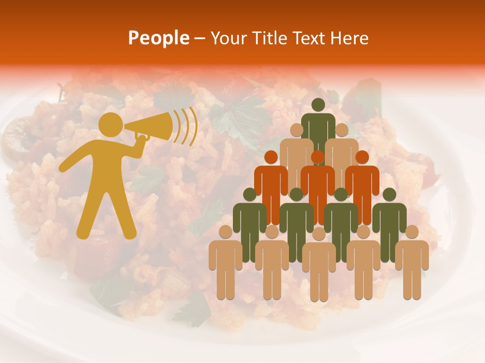 Background Onion Celery PowerPoint Template