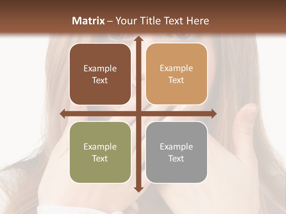 Background One White PowerPoint Template