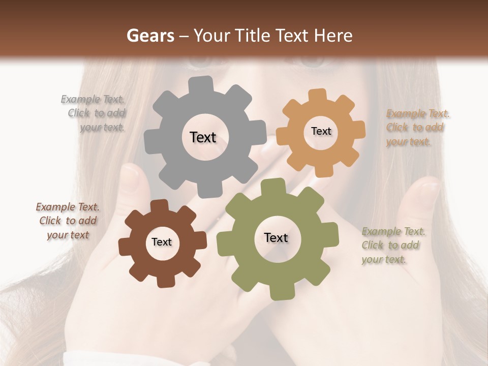 Background One White PowerPoint Template