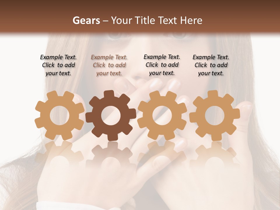 Background One White PowerPoint Template