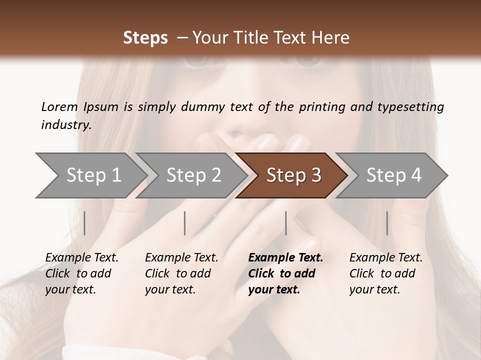 Background One White PowerPoint Template