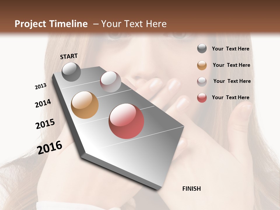 Background One White PowerPoint Template