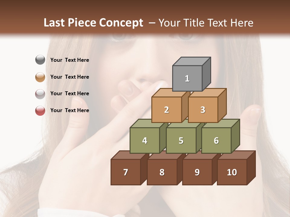 Background One White PowerPoint Template