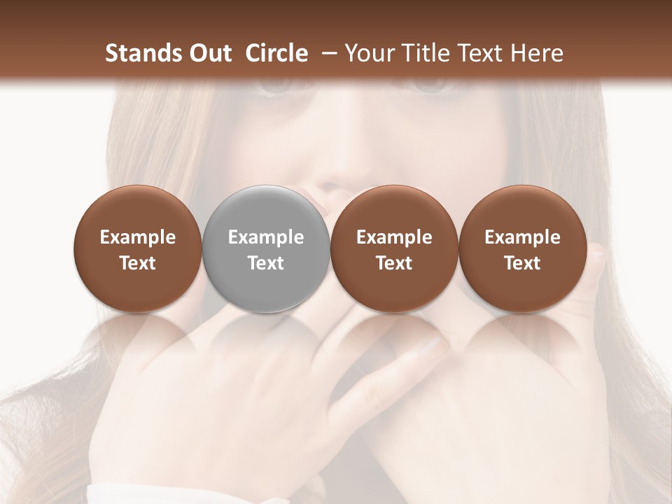 Background One White PowerPoint Template