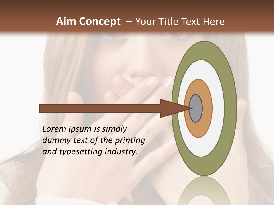 Background One White PowerPoint Template