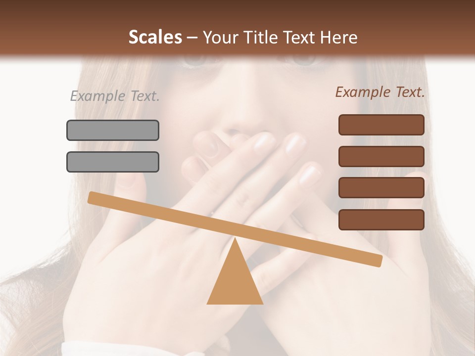 Background One White PowerPoint Template