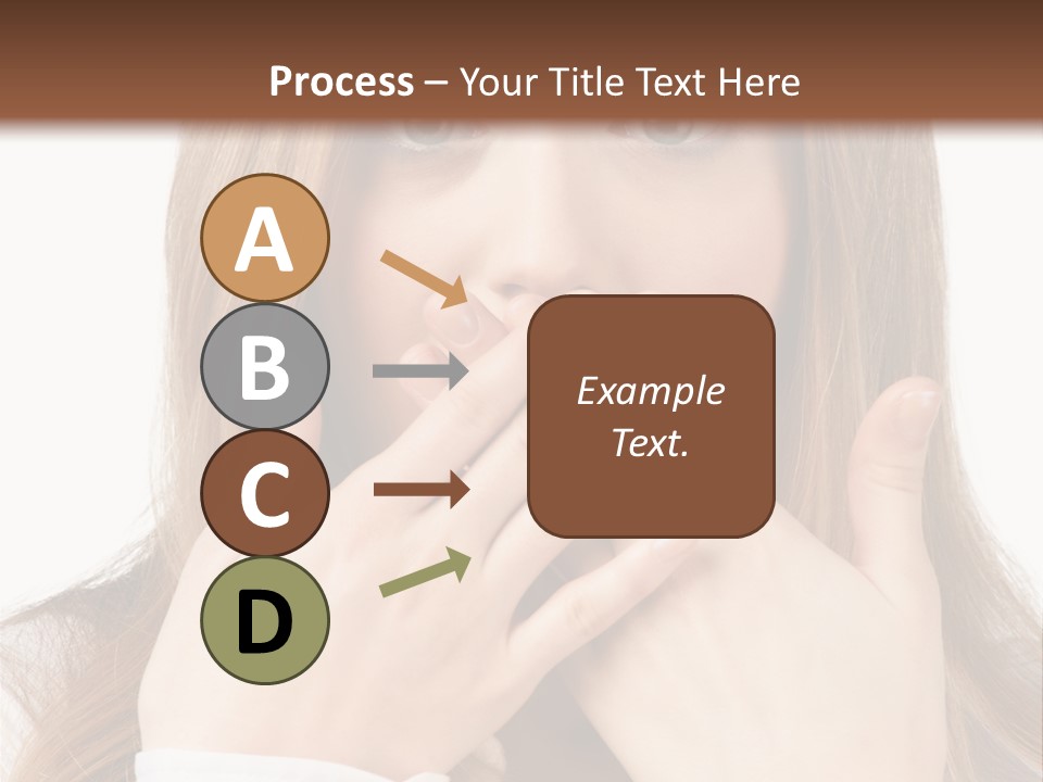 Background One White PowerPoint Template