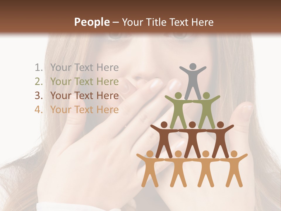 Background One White PowerPoint Template